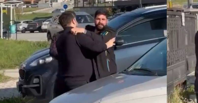 Kuaförlük yapan kiracısının dükkanına otomobille daldı