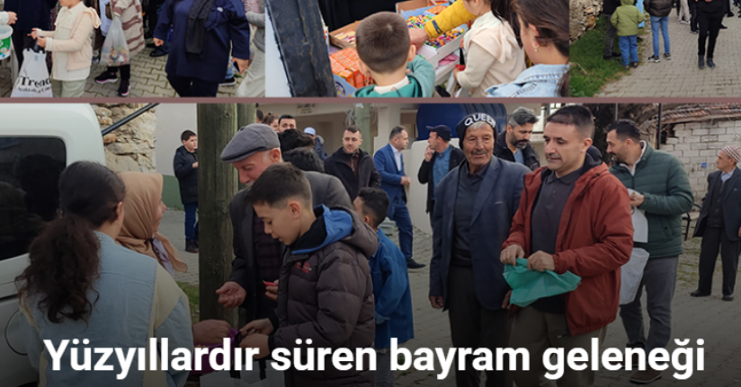 Yüzyıllardır süren bayram geleneği