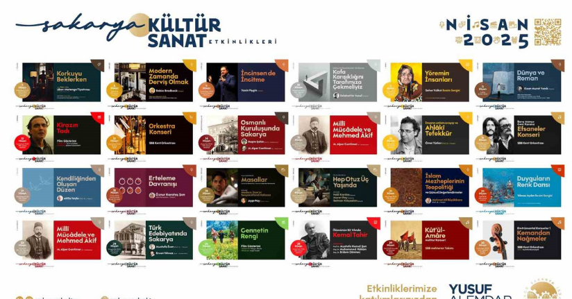Sakarya Büyükşehir kültür sanat etkinliklerinde Nisan takvimi belli oldu