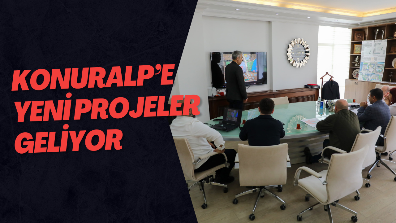 Konuralp’e Yeni Projeler Geliyor