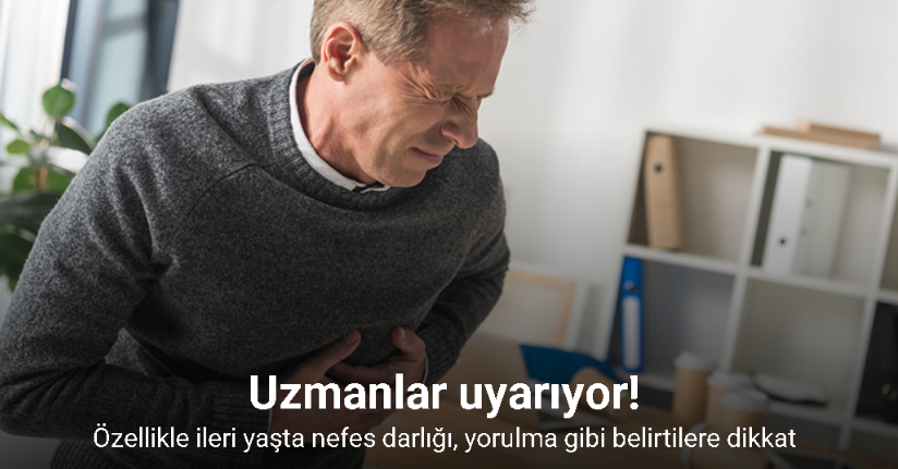 Nefes darlığı, yorulmayı yaşlılığa bağlamayın, kalp hastalığının habercisi olabilir