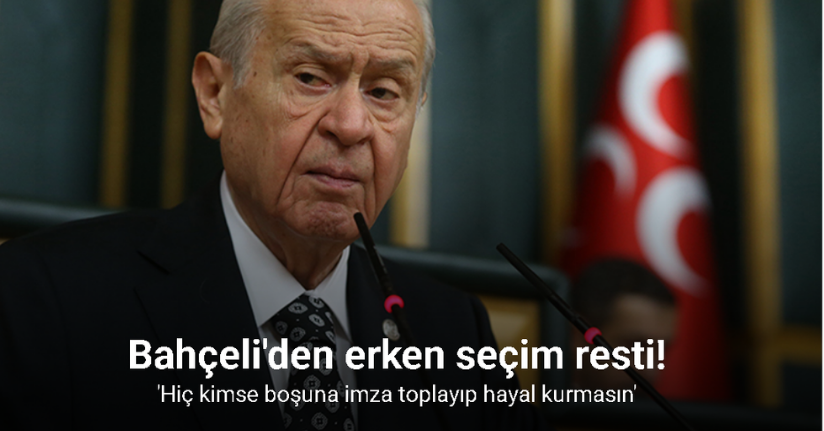 MHP Lideri Bahçeli: