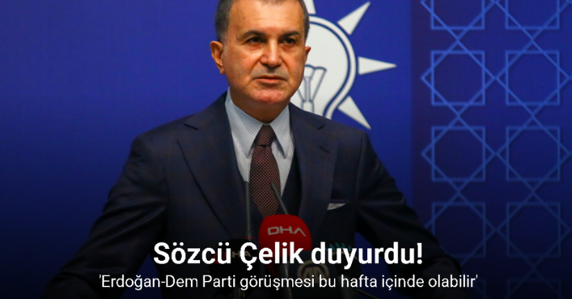 AK Parti Sözcüsü Çelik