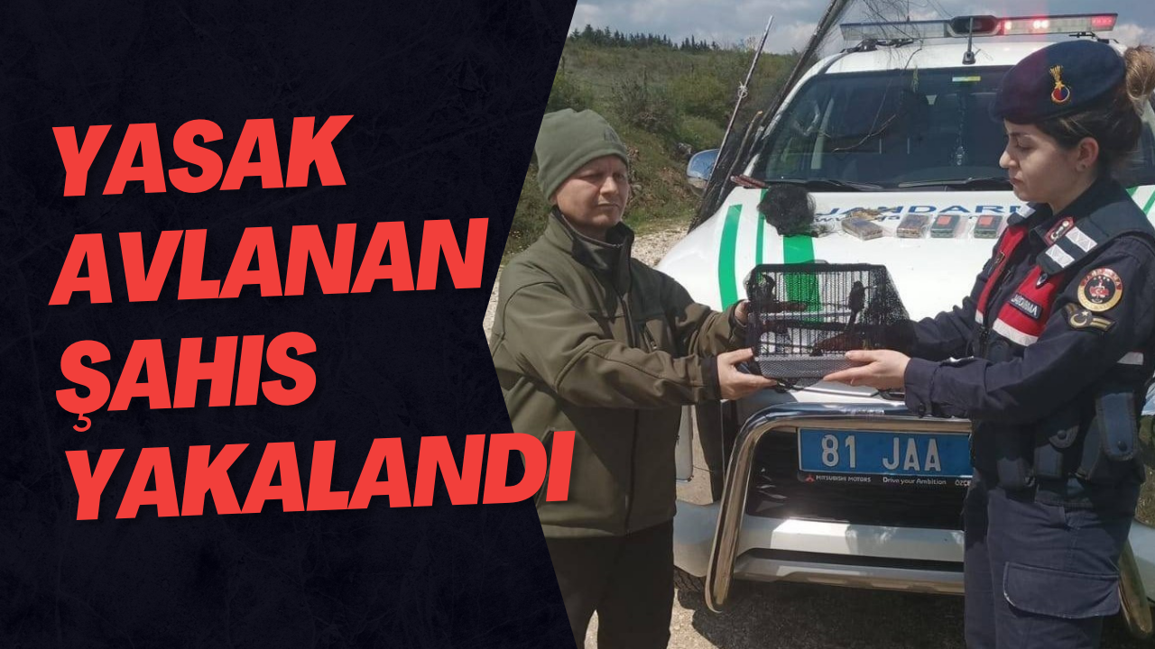 Yasak Avlanan Şahıs Yakalandı