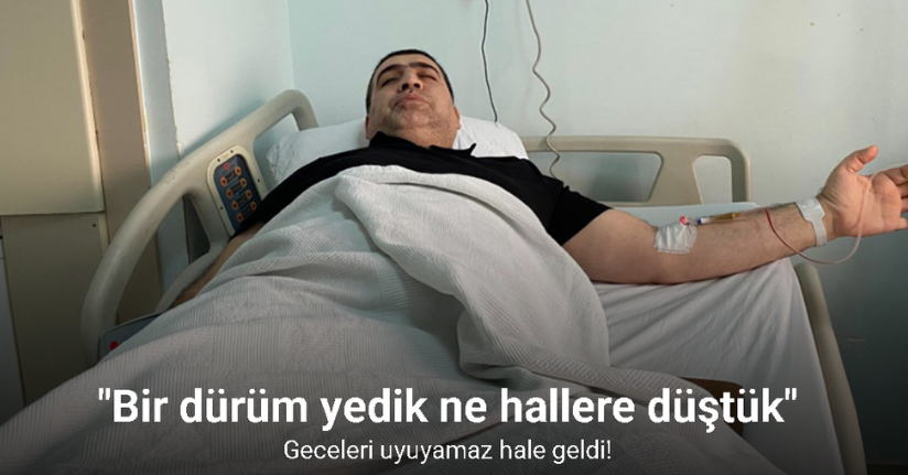 Tavuk dürüm yedi, geceleri uyuyamaz hale geldi