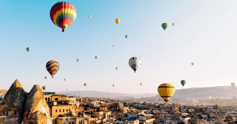 Kapadokya 9 günde 200 bin ziyaretçi ağırladı