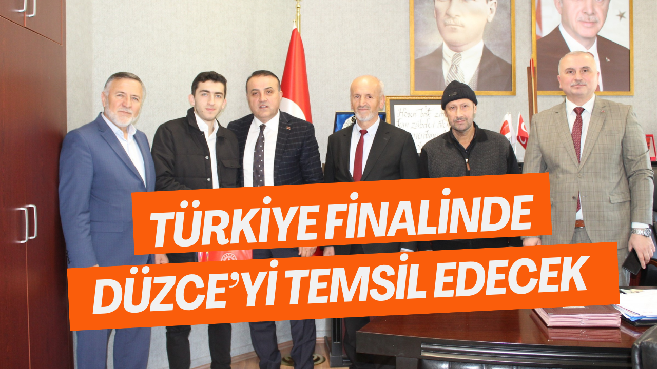 Türkiye Finalinde Düzce’yi Temsil Edecek