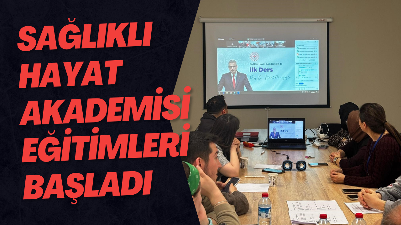 Sağlıklı Hayat Akademisi Eğitimleri Başladı