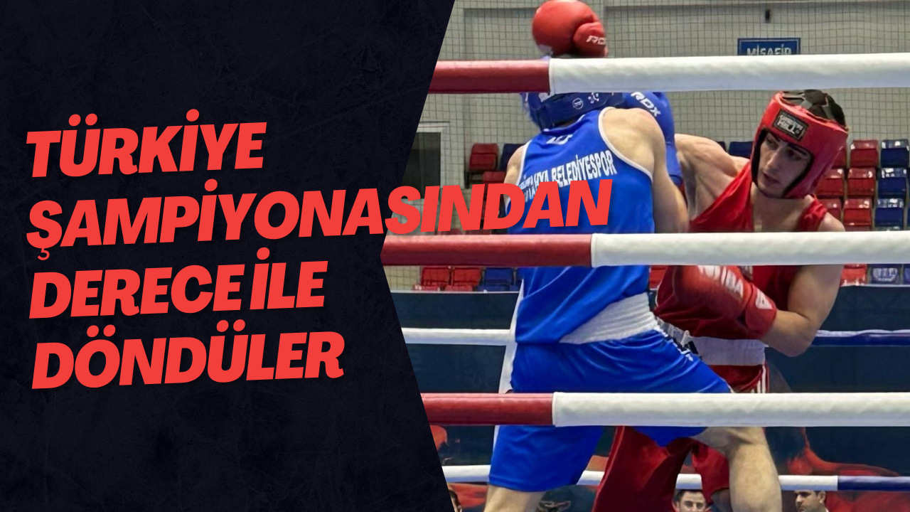 Türkiye Şampiyonasından Derece İle Döndüler