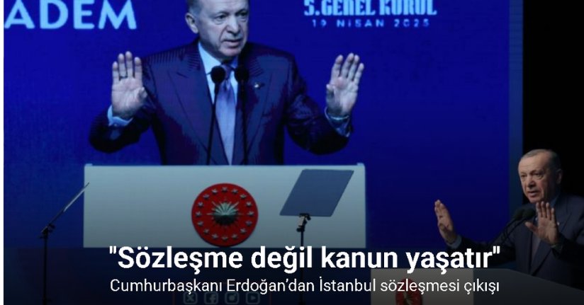 Cumhurbaşkanı Erdoğan’dan uyarı: 