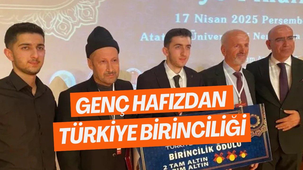 Genç Hafızdan Türkiye Birinciliği
