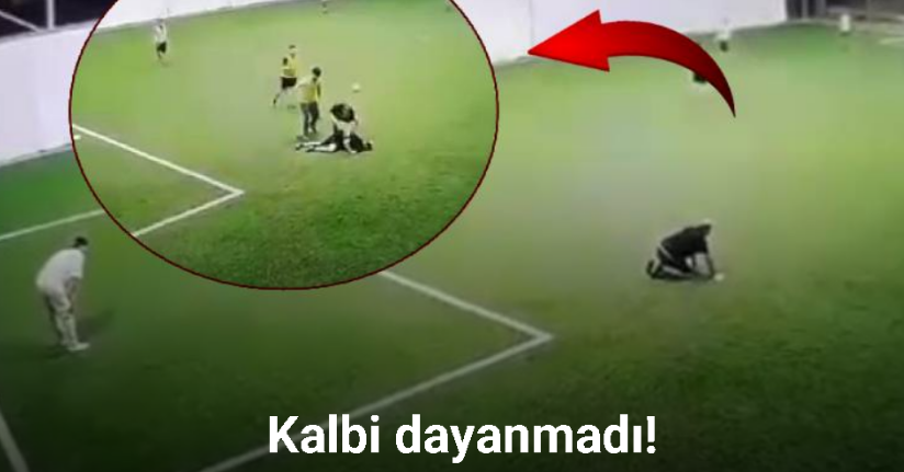Halı sahada aniden fenalaşan adam hayatını kaybetti