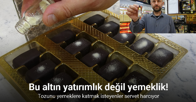 Bu altın yatırımlık değil yemeklik