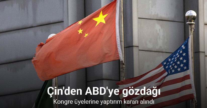 Çin'den ABD'li kongre üyelerine yaptırım