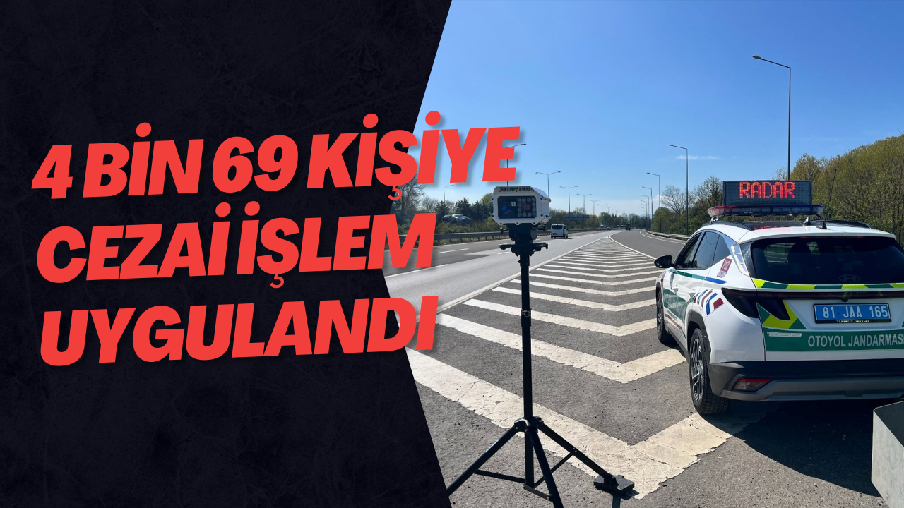 4 Bin 69 Kişiye Cezai İşlem Uygulandı