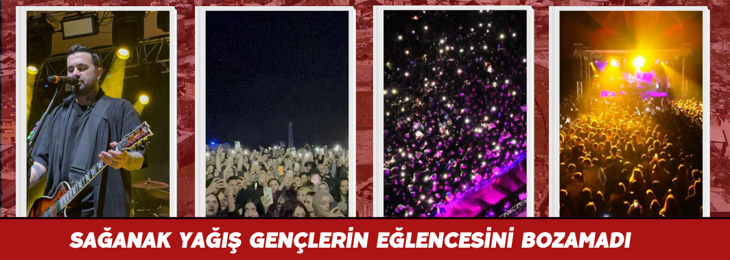 Sağanak Yağış Gençlerin Eğlencesini Bozamadı