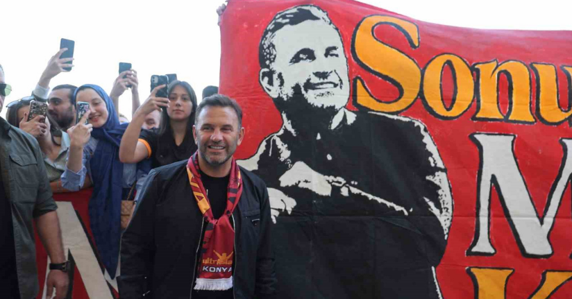Galatasaray kafilesi Konya’ya geldi