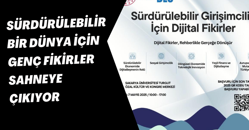Sürdürülebilir bir dünya için genç fikirler sahneye çıkıyor