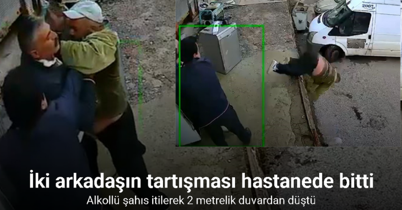 İki arkadaşın tartışması hastanede bitti