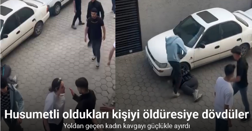 Öldüresiye dayak kamerada