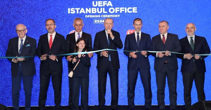 UEFA’nın İstanbul’daki temsilciliğinin açılışı yapıldı