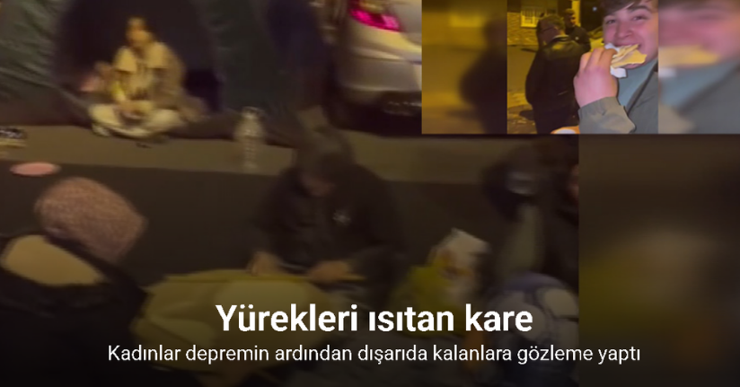 Esenler’de yürekleri ısıtan kare