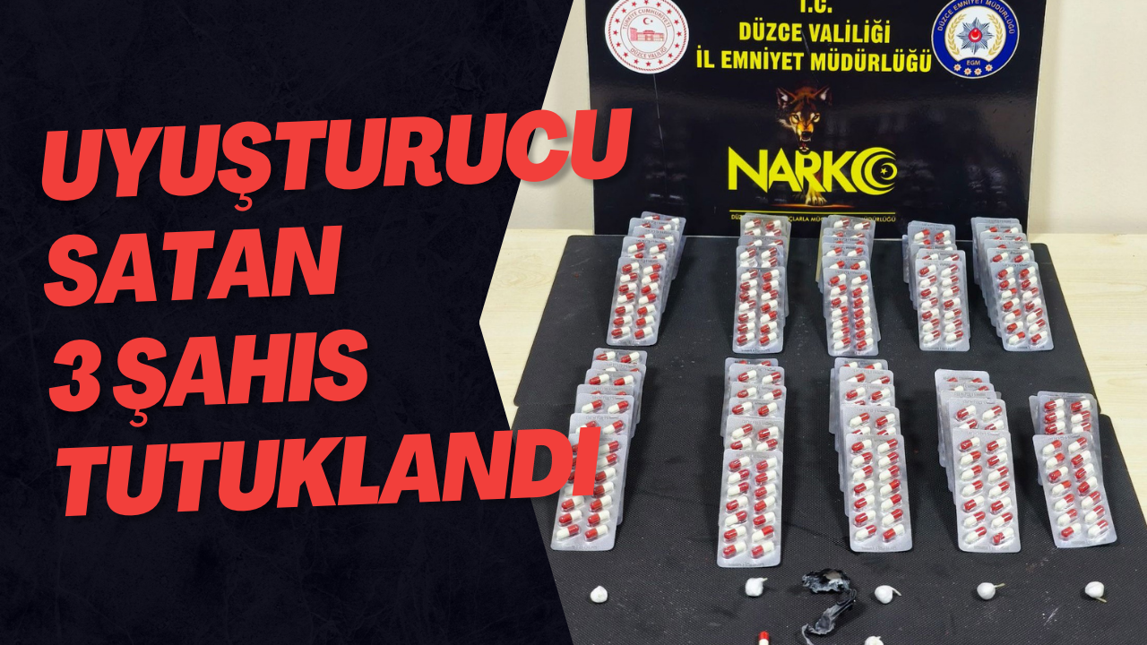 Uyuşturucu Satan 3 Şahıs Tutuklandı