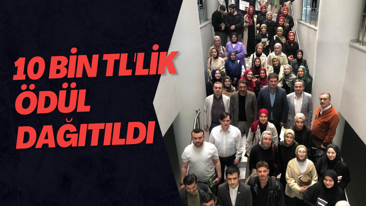 10 Bin TL'lik Ödül Dağıtıldı
