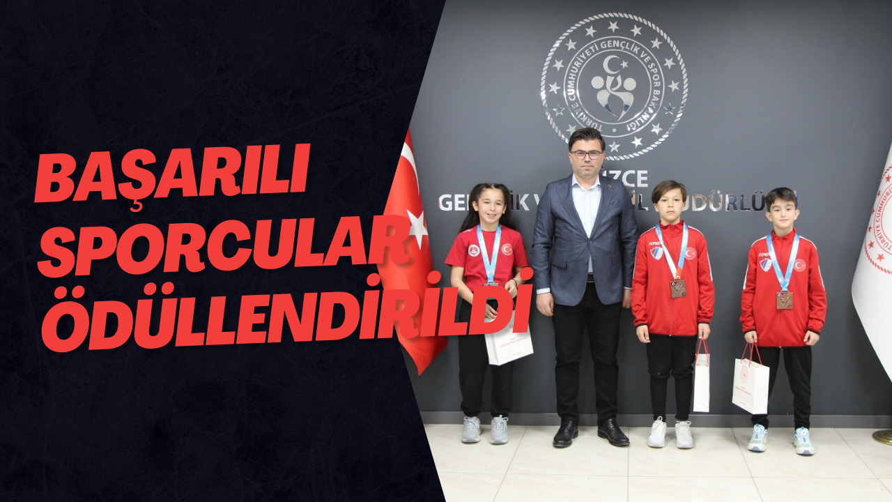 Başarılı Sporcular Ödüllendirildi