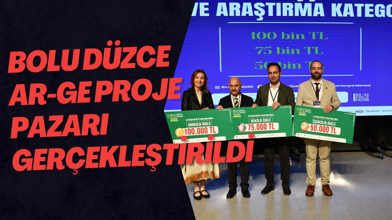 Bolu Düzce Ar-Ge Proje Pazarı Gerçekleştirildi