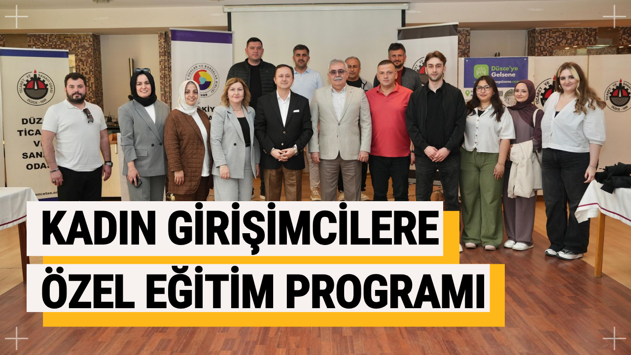 Kadın Girişimcilere Özel Eğitim Programı