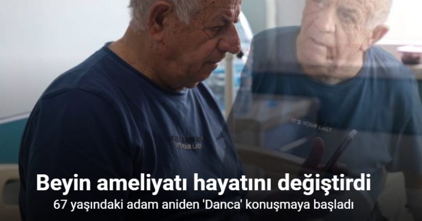 Geçirdiği rahatsızlık ana dilini unutturdu