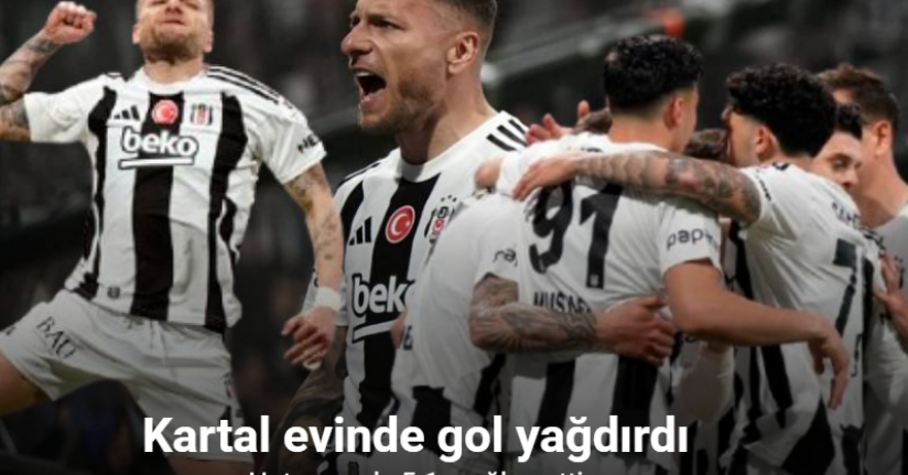 Beşiktaş ligde 3 maç sonra galip geldi