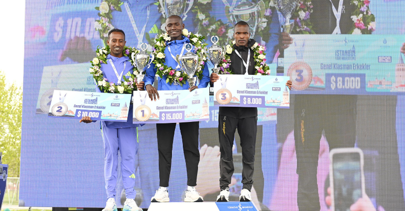 İstanbul Yarı Maratonu'nda birinciliği Kenyalı atletler kazandı