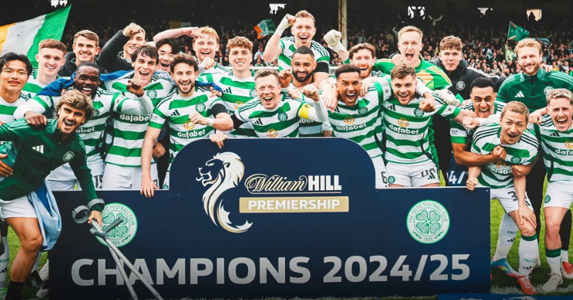 Celtic yine şampiyon oldu: Rangers'a karşı büyük üstünlük