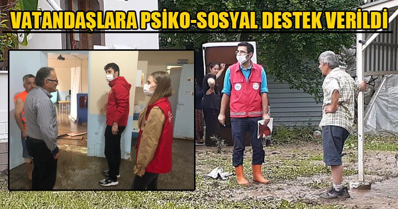 Selzedelere Psiko-Sosyal Destek Verildi