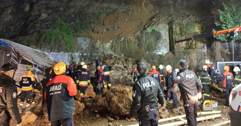 Samsun'da 3 kişinin öldüğü heyelanda 1 gözaltı