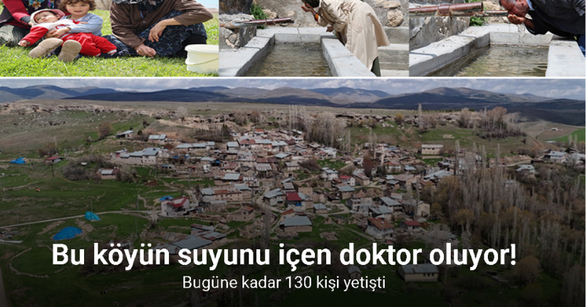 Bu köyün suyunu içen doktor oluyor, her haneden çıkan en az bir doktor var