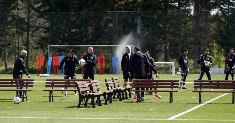 Beşiktaş, Fenerbahçe maçı hazırlıklarını sürdürdü
