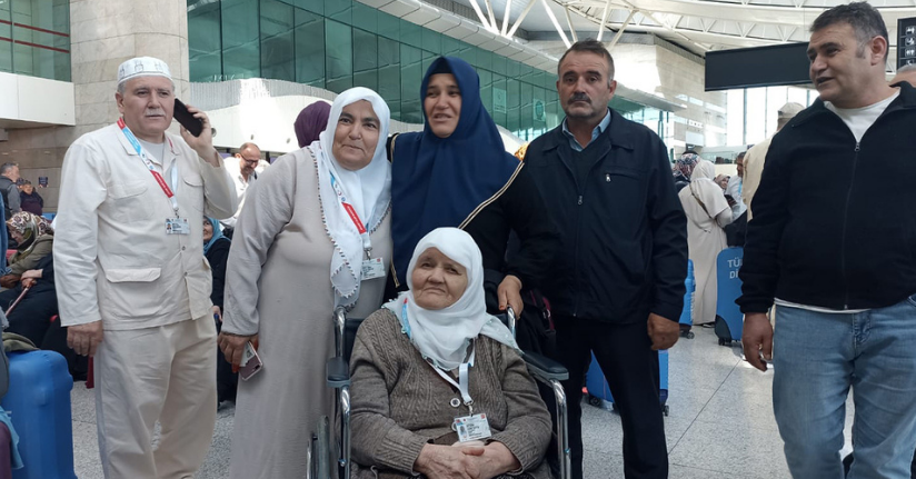 Ankara’dan ilk hac kafilesi dualarla uğurlandı