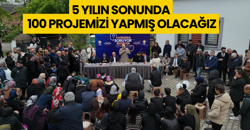 Vatandaş Soruyor Başkan Cevaplıyor Karaca Mahallesinde