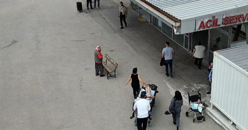 Tunceli Devlet Hastanesinde yangın paniği: Hastalar tahliye edildi