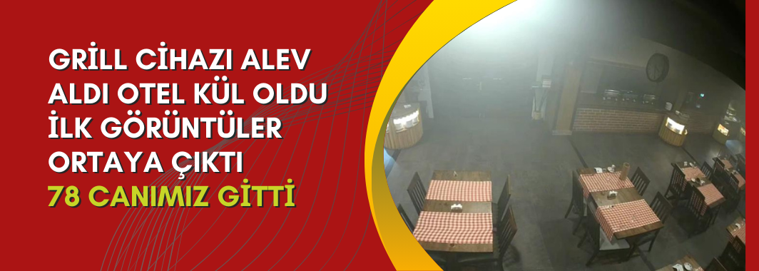 78 Kişinin Hayatını Kaybettiği Yangının İlk Çıkış Anı