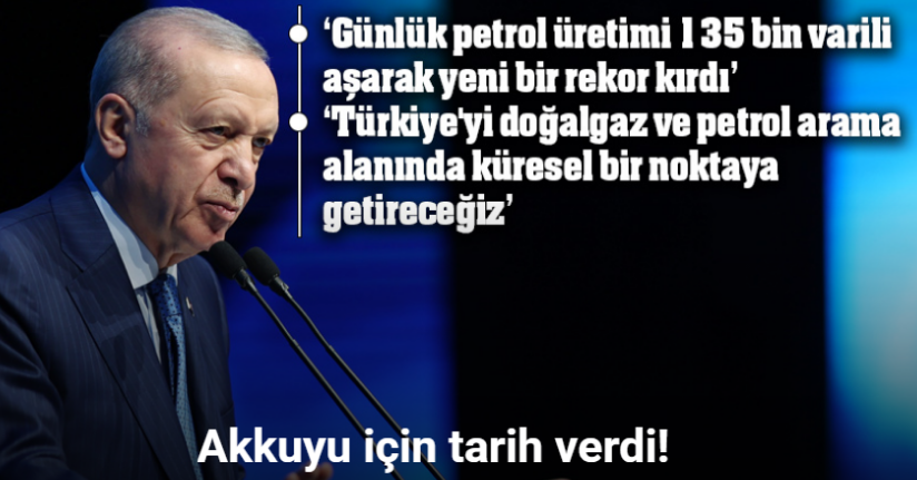Cumhurbaşkanı Erdoğan: 