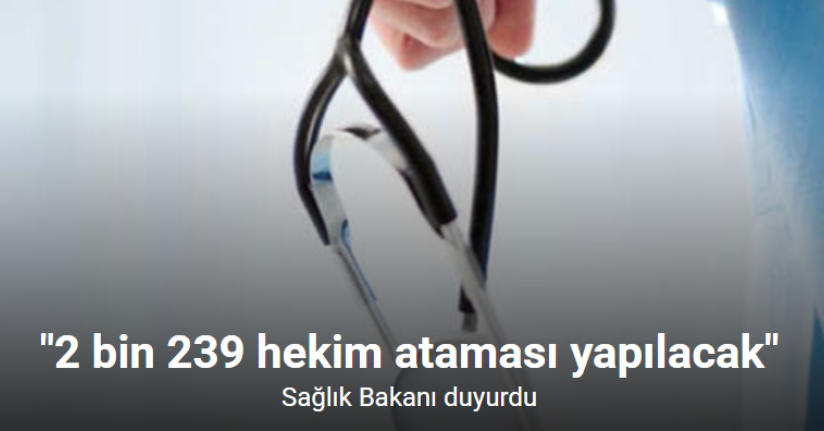 Sağlık Bakanı Memişoğlu: 