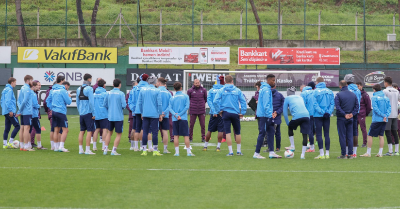 Trabzonspor’da Kasımpaşa maçı hazırlıkları sürüyor