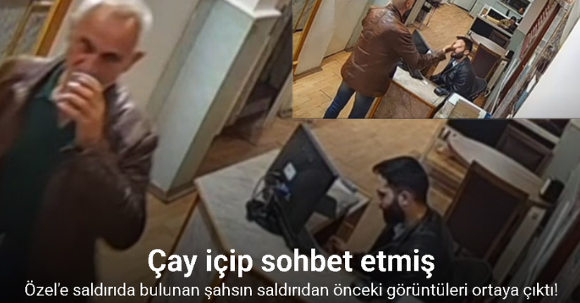 CHP Genel Başkanı Özgür Özel’e saldırıda bulunan şahsın saldırıdan önceki görüntüleri ortaya çıktı