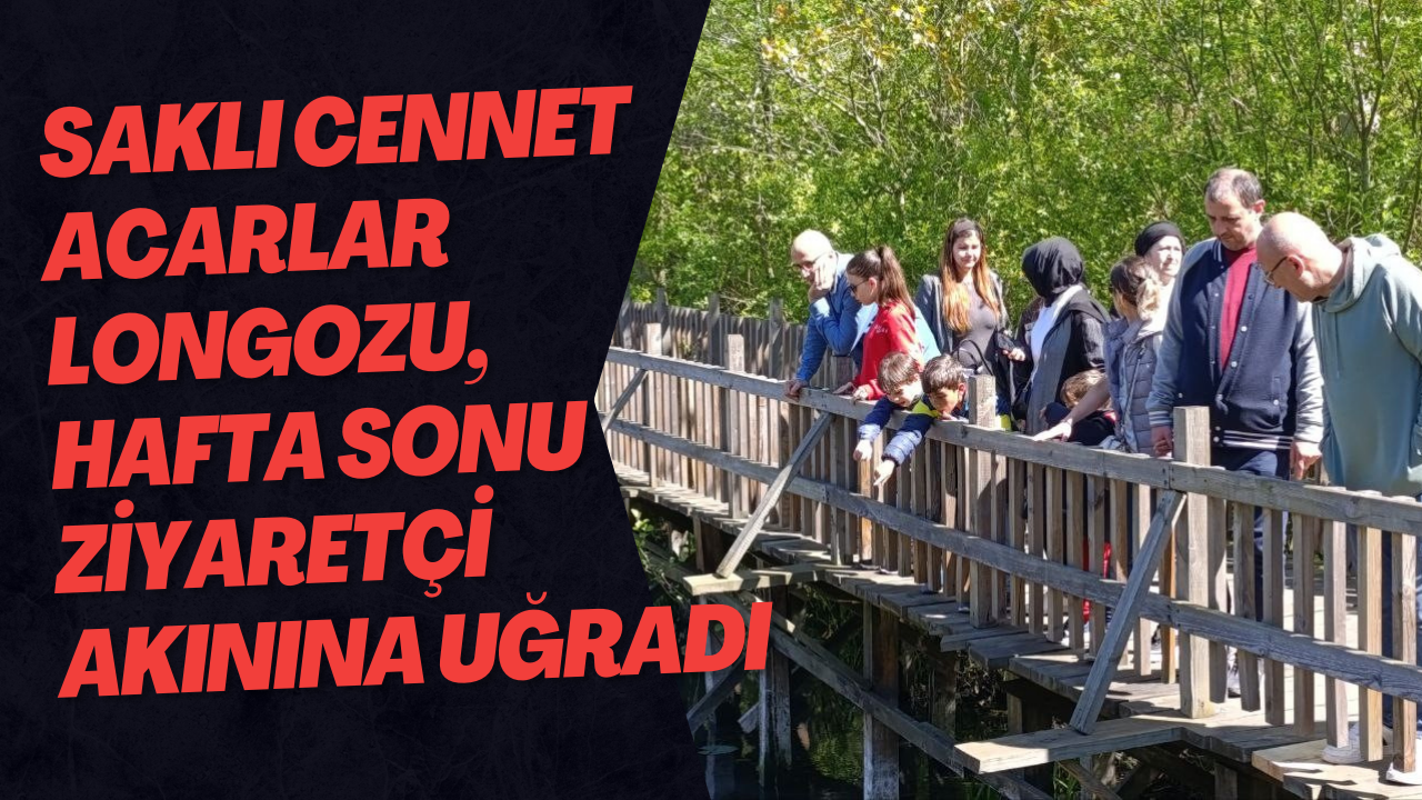 Saklı Cennet Acarlar Longozu, Hafta Sonu Ziyaretçi Akınına Uğradı