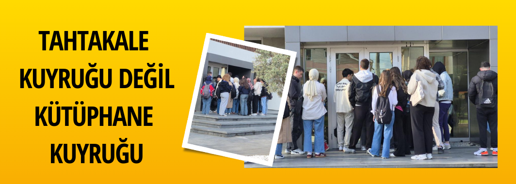 Mağaza Değil, Kütüphane Kuyruğu