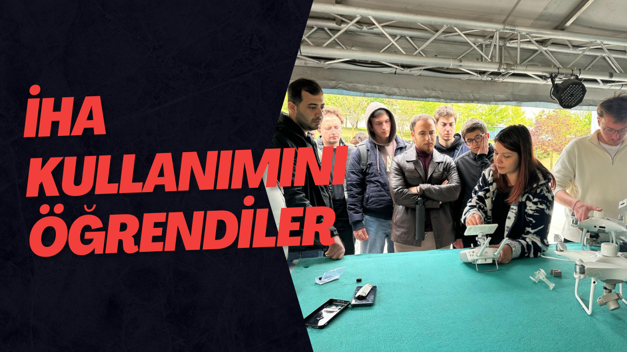 İHA Kullanımını Öğrendiler